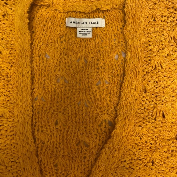 American Eagle oversized cropped cardigan. - Picture 2 of 6